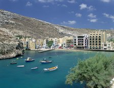 Xlendi, Gozo, Malta. 