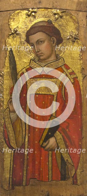 Saint Stephen, 1418. Creator: Taddeo di Bartolo (1362/63-1422).