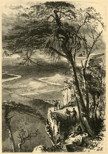 'Lookout Mountain - View from the "Point"', 1872.  Creator: James L. Langridge.