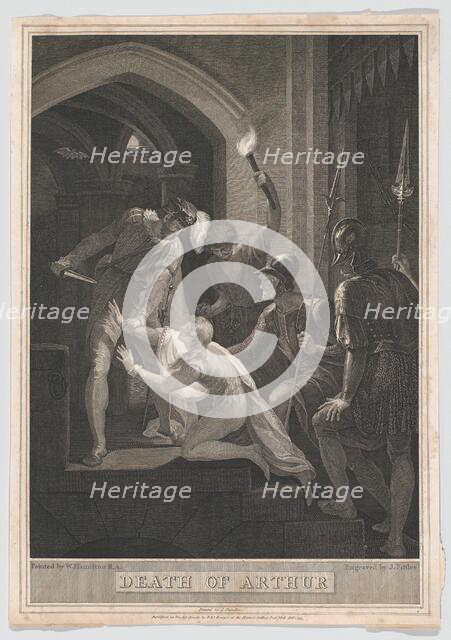The Death of Arthur, 1793. Creator: James Fittler.