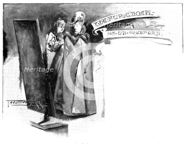 The Fur Cloak, 1898. Creator: Unknown.