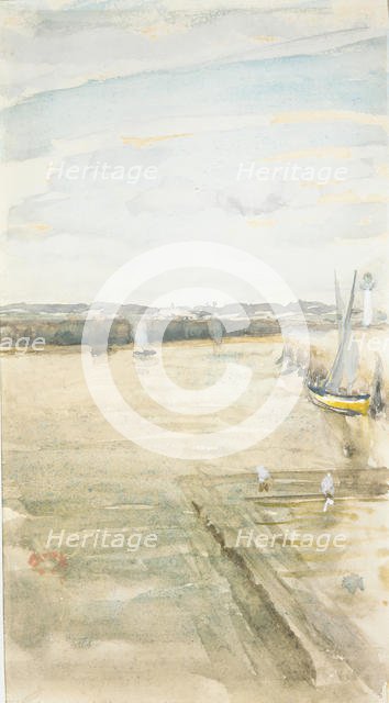 Scene on the Mersey. Creator: James Abbott McNeill Whistler.