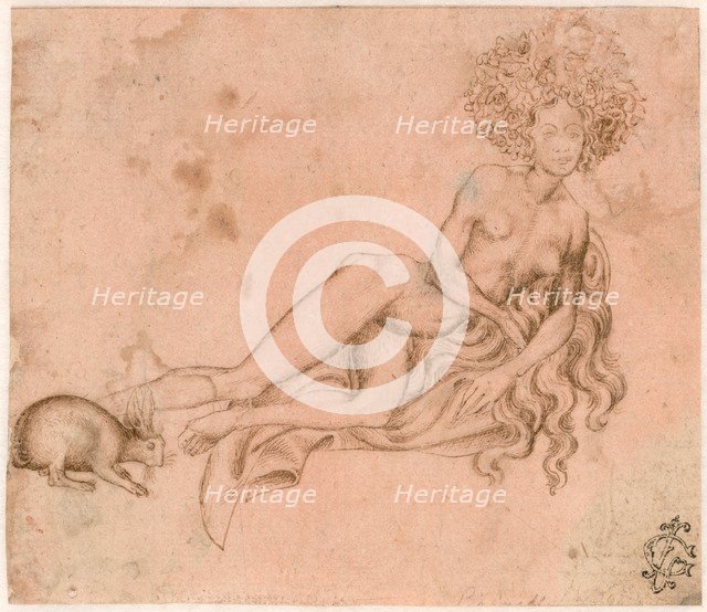 Allegory of Luxuria, ca 1426. Artist: Pisanello, Antonio (1395-1455)