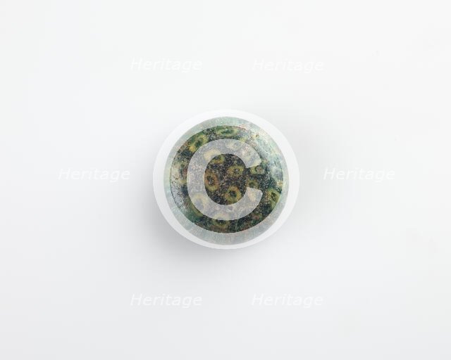 Button bead, Ptolemaic Dynasty to Roman Period, 305 BCE-14 CE. Creator: Unknown.