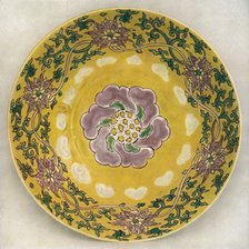 'Chinese Enamel-Painted Porcelain Bowl. Chia Ching Period, 1522-1566', (1928). Artist: Unknown.