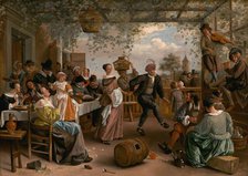 The Dancing Couple, 1663. Creator: Jan Steen.
