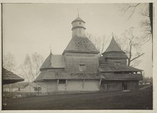 Orthodox Church of the Holy Cross - view from the north, Drohobych, between 1910-1914. Creator: Unknown.