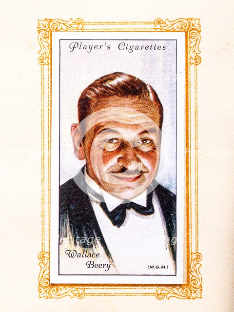 Wallace Beery, 1934. Artist: Unknown.