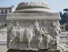 Decennalia base, The Forum, Rome, Italy 4th century (2000).  Creator: Unknown.