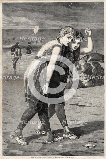 The Bathers, 1873. Creator: Winslow Homer (American, 1836-1910).