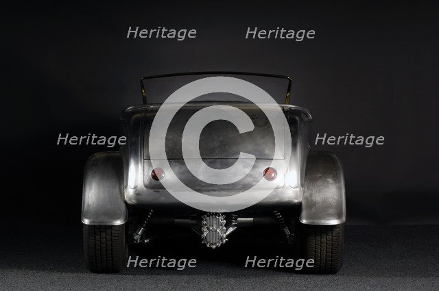 Ford Hot rod custom metal body 1934. Artist: Simon Clay.