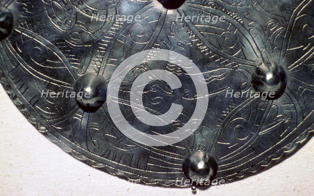 Silver disc brooch of Ædwen, Anglo-Scandinavian, first half of the 11th century. Artist: Unknown