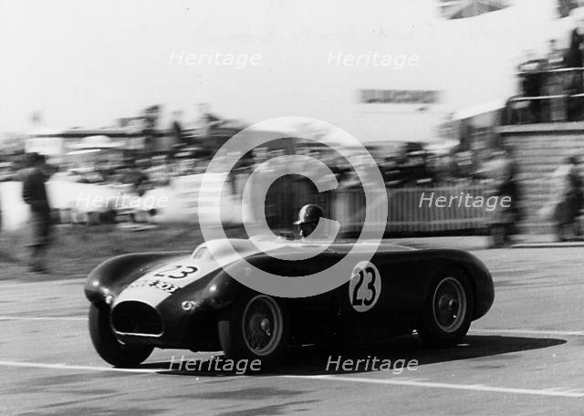 Lister, Scott Brown, Silverstone 1955. Creator: Unknown.
