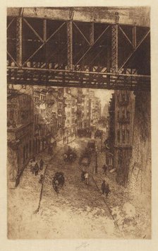 Cherry Street, N.Y., 1904. Creator: Charles Frederick William Mielatz.