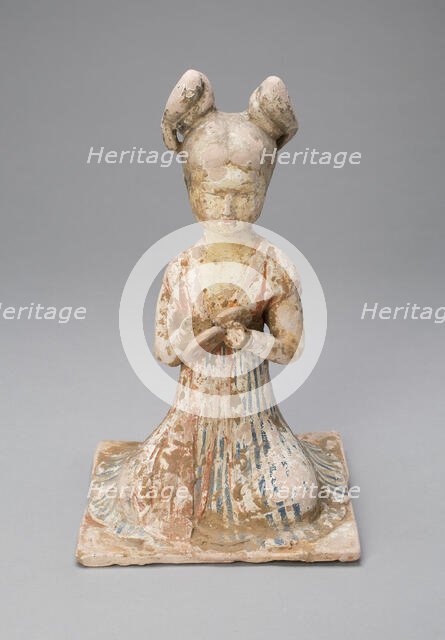 Female Musician, Tang dynasty (A.D. 618-907), late 7th/early 8th century. Creator: Unknown.