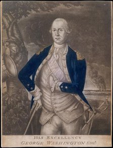 His Excellency George Washington Esq-r., ca. 1777. Creators: Joseph Hiller, Samuel Blyth.