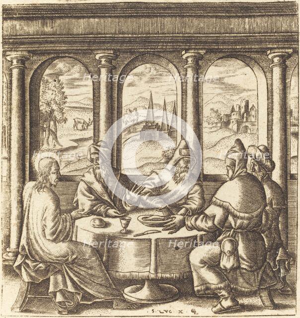 Christ Teaching, probably c. 1576/1580. Creator: Leonard Gaultier.