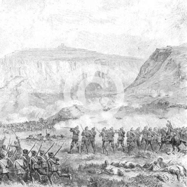 'The Abyssinian Expedition,1868: Battle of Arogee, on Good Friday, April 10', 1901.  Creator: Unknown.