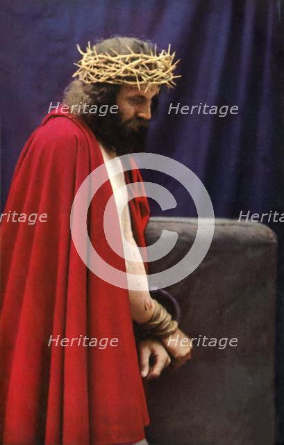 The Flagellation of Christ, 1922. Creator: Henry Traut.