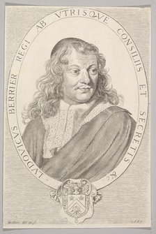 Louis Berryer, 1667. Creator: Claude Mellan.