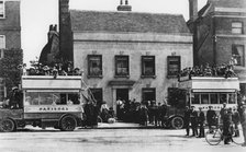 1909 Clarkson steam buses. Creator: Unknown.