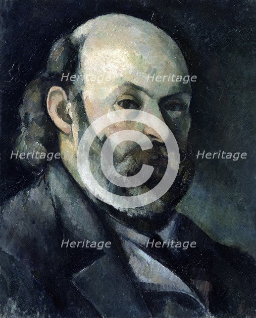 'Self-portrait', 1882-1885. Artist: Paul Cezanne