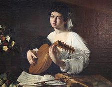 'Lute-Player', c1595.  Artist: Michelangelo Caravaggio