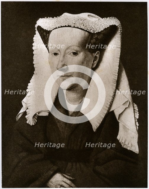 'Portrait of Margaret van Eyck', 1927. Artist: Jan van Eyck
