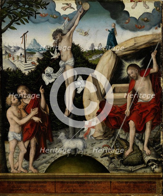 Allegory of Law and Grace, after 1529.