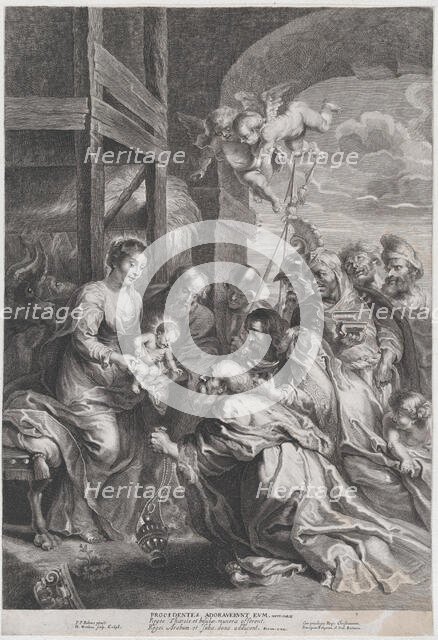 The Adoration of the Kings, 1638. Creator: Jan Witdoeck.