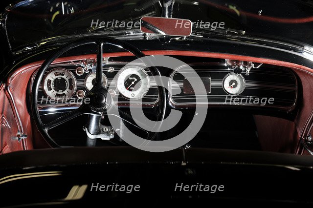 Auburn 852 SC Speedster 1936. Artist: Simon Clay.