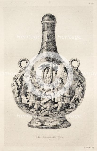 History of the Ceramic Art: A Descriptive and Philosophical Study of the Pottery...(Plate VIII), 187 Creator: Jules Jacquemart (French, 1837-1880).