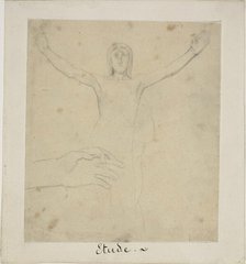 Study for Resurrection, c. 1855. Creator: Jules Elie Delaunay.