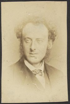 Portrait of John Everett Millais, late 19th century. Creator: Unknown.