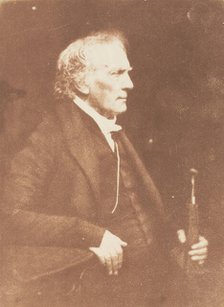 Thomas Chalmers, 1843-47. Creators: David Octavius Hill, Robert Adamson, Hill & Adamson.