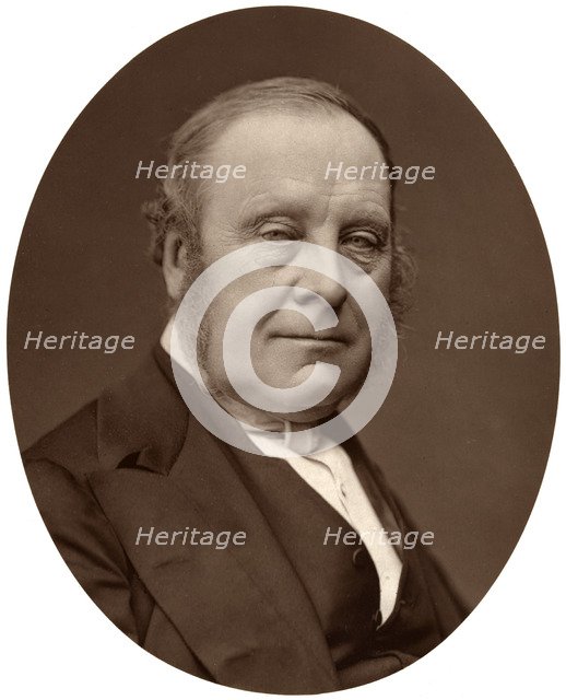 Right Hon Lord Redesdale, Chairman of Committees of the House of Lords, 1876.Artist: Lock & Whitfield