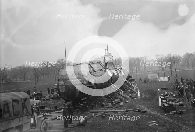 German U-Boat, 1917. Creator: Bain News Service.