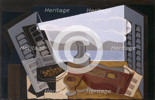 The Open Window, 1921. Artist: Gris, Juan (1887-1927)