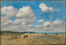 Deauville, 1893. Creator: Boudin, Eugène-Louis (1824-1898).