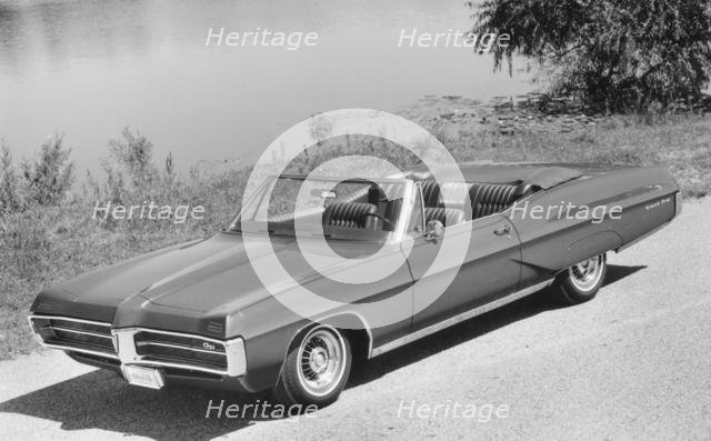 1967 Pontiac Grand Prix convertible. Creator: Unknown.