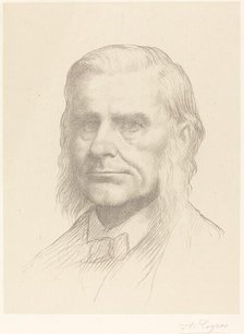 Professor Huxley, 2nd plate. Creator: Alphonse Legros.