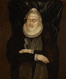 Posthumous Portrait of Duchess Anna Maria of Brandenburg (1567-1618), Wife of Barnim X..., 1618. Creator: Unknown.