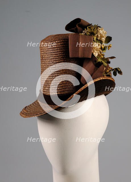 Hat, American, 1884-86. Creator: Unknown.