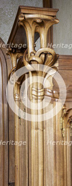 Interior-Hotel van Eetvelds, Av. Palmeston, Brussels, Belgium, (1895), c2014-2017. Artist: Alan John Ainsworth.