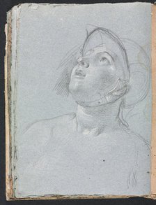 Verona Sketchbook: Soldier (page 96), 1760. Creator: Francesco Lorenzi (Italian, 1723-1787).