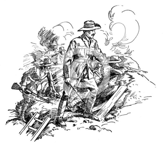 'Subduing The Matabele', c1929.  Creators: Howard Davie, Harry Payne.