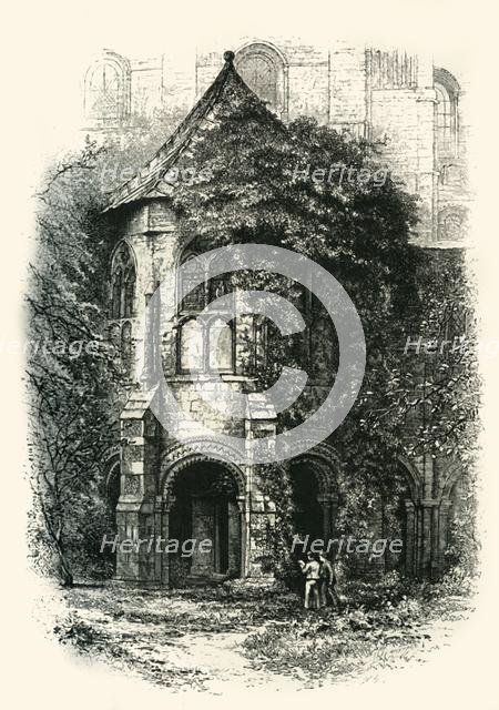 'The Baptistery, Canterbury Cathedral', c1870.