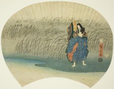 Couple eloping, from the Akutagawa episode in the Tales of Ise, n.d. Creator: Ando Hiroshige.