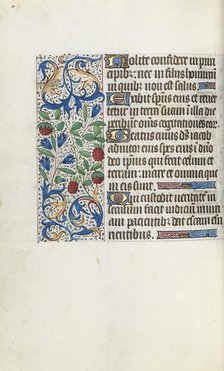 Book of Hours (Use of Rouen): fol. 108v, c. 1470. Creator: Master of the Geneva Latini (French, active Rouen, 1460-80).