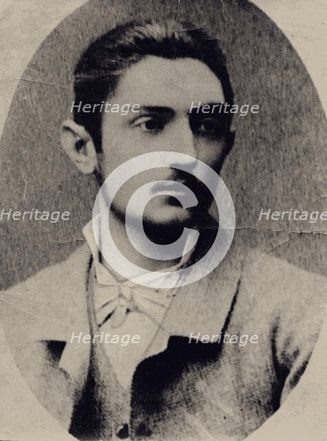 Miguel de Unamuno, 1884. Creator: Anonymous.